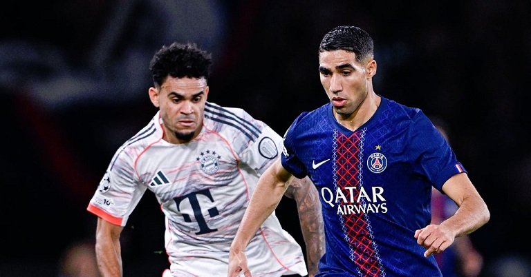 Luis Díaz recebeu um cartão vermelho por uma ação defensiva imprópria